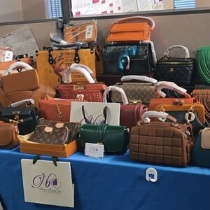 Elegant Brown Designer Handbag